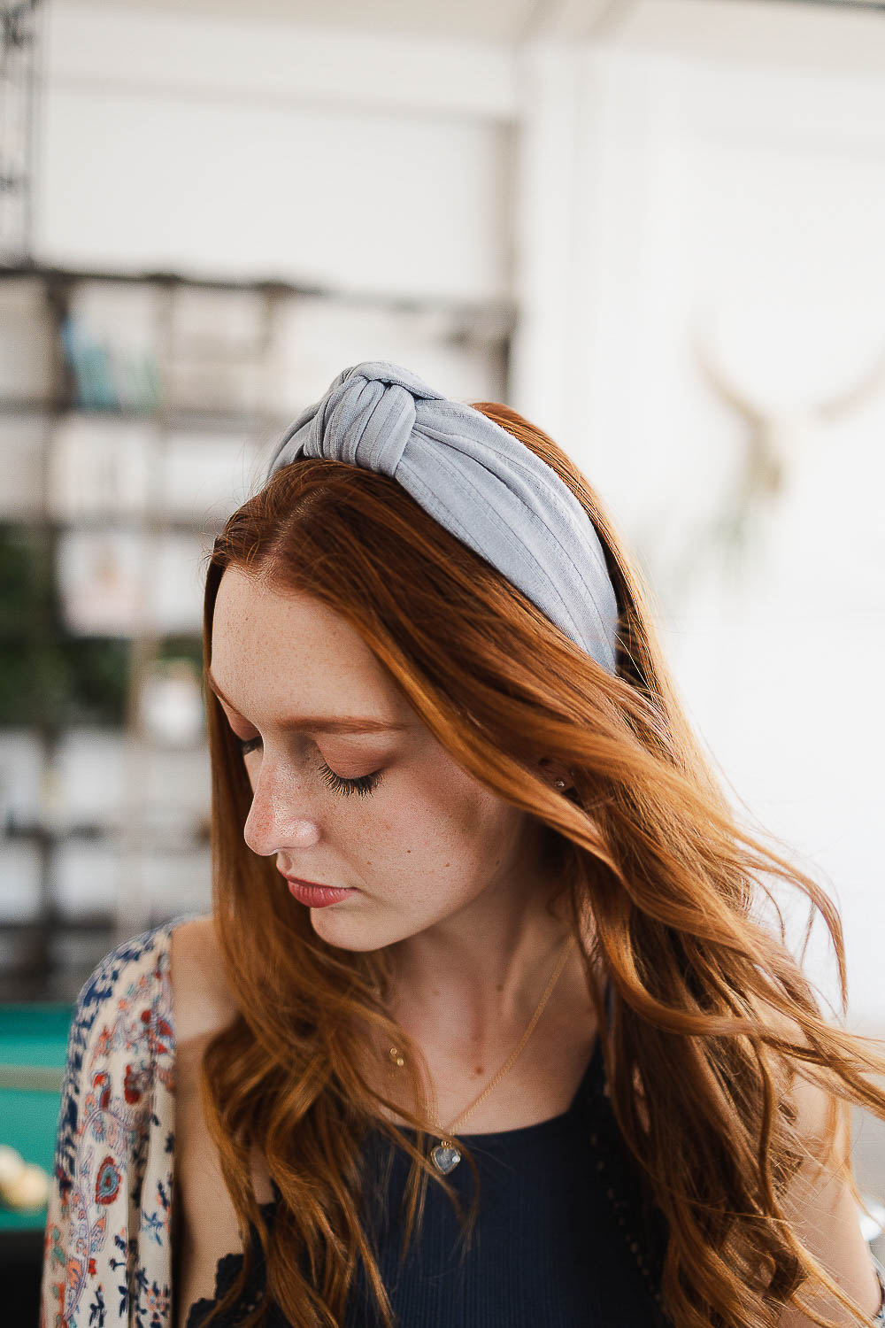 Wide Striped Topknot Headband – Chic and Comfortable