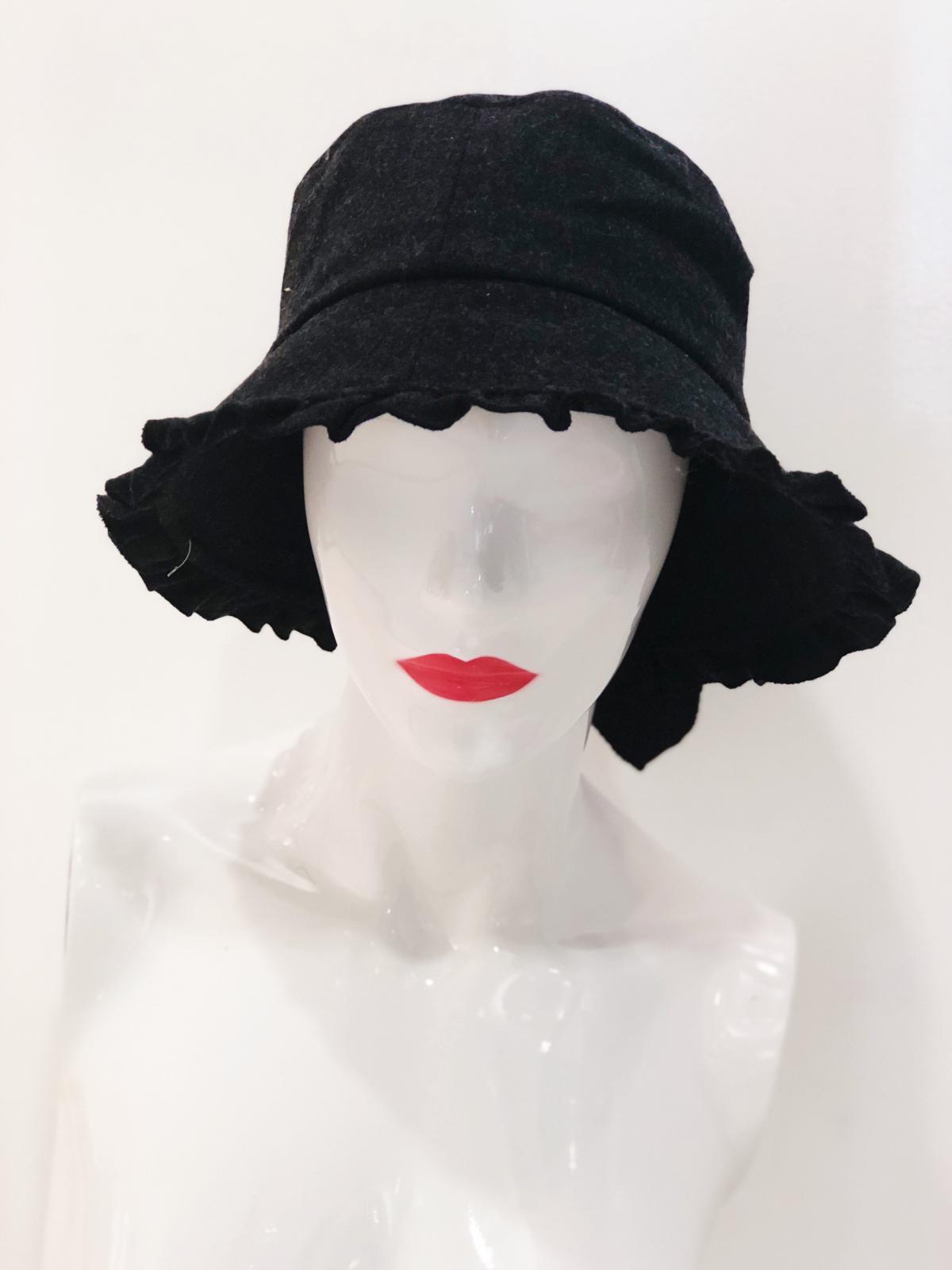 Macy Black Bucket Hat