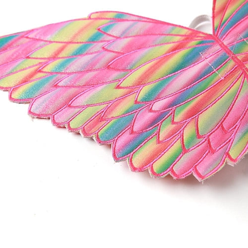 Little Girl Costume Glitter Fairy Wings, Angel, Unicorn Wings