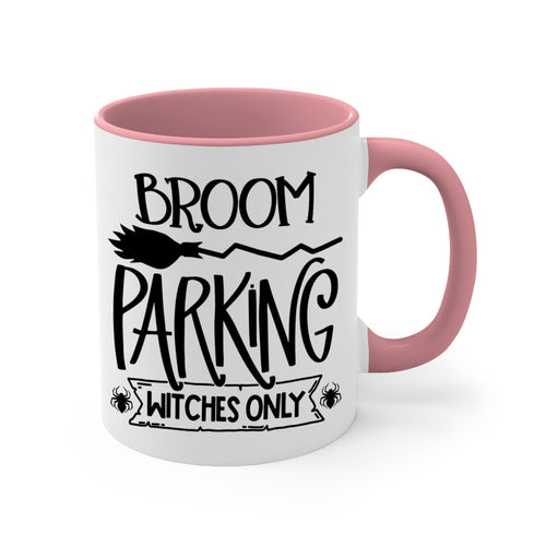 broom parking witches only 84#- halloween-Mug / Coffee Cup