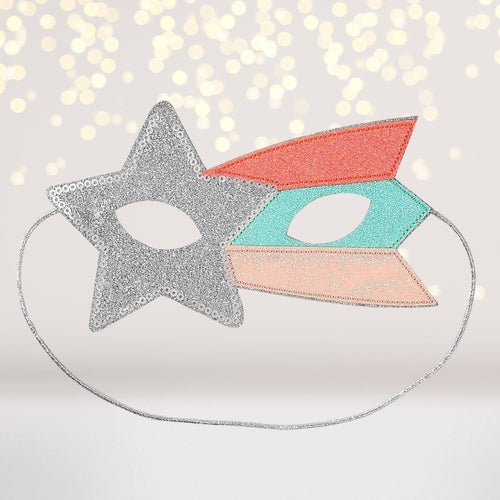 Shooting Star Rocker Felt Costume Kids Mask