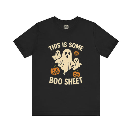 Boo Sheet T-Shirt, Funny Halloween Shirt, Unisex Tee
