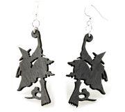 Witch On Broomstick Earrings # 1227 – Trendy Drop 2025 Edition
