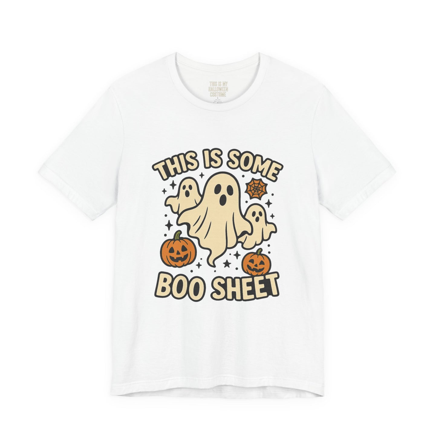 Boo Sheet T-Shirt, Funny Halloween Shirt, Unisex Tee