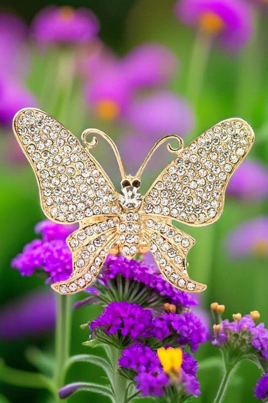 Crystal Butterfly Iconic Stretch Ring