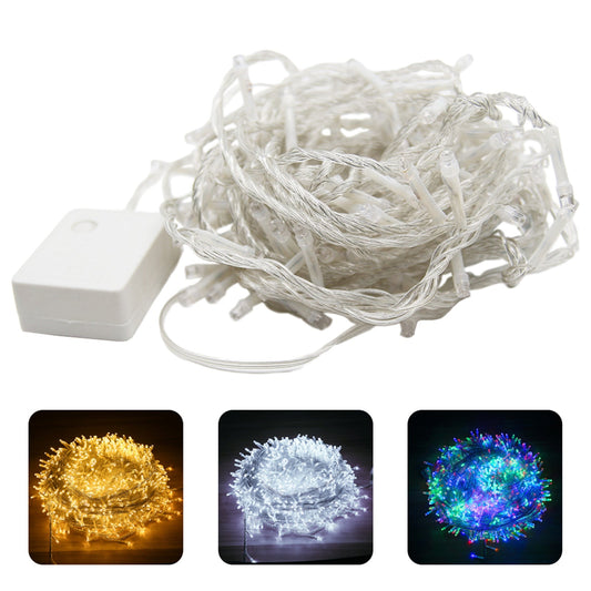 Halloween Christmas Lights Outdoor Decorations 100 LED 33Ft 8 Modes – Trendy Drop 2025 Edition