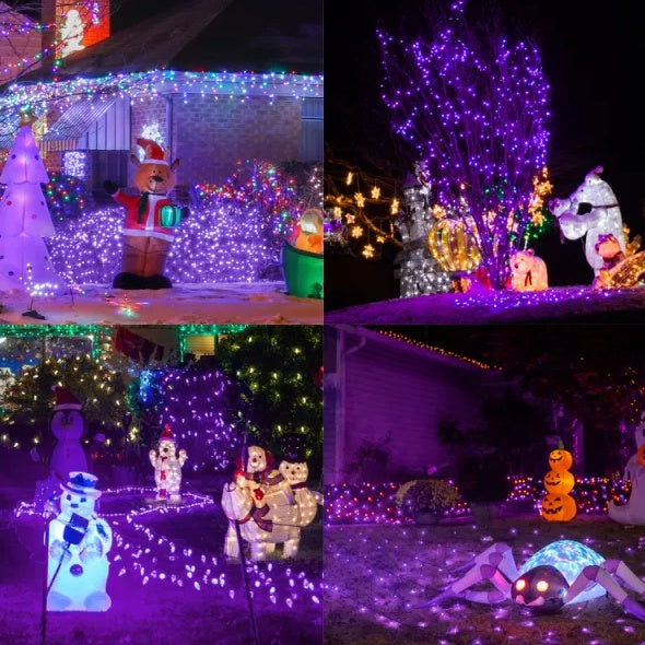 200 LED 66FT Halloween Fairy String Lights, Halloween Decoration