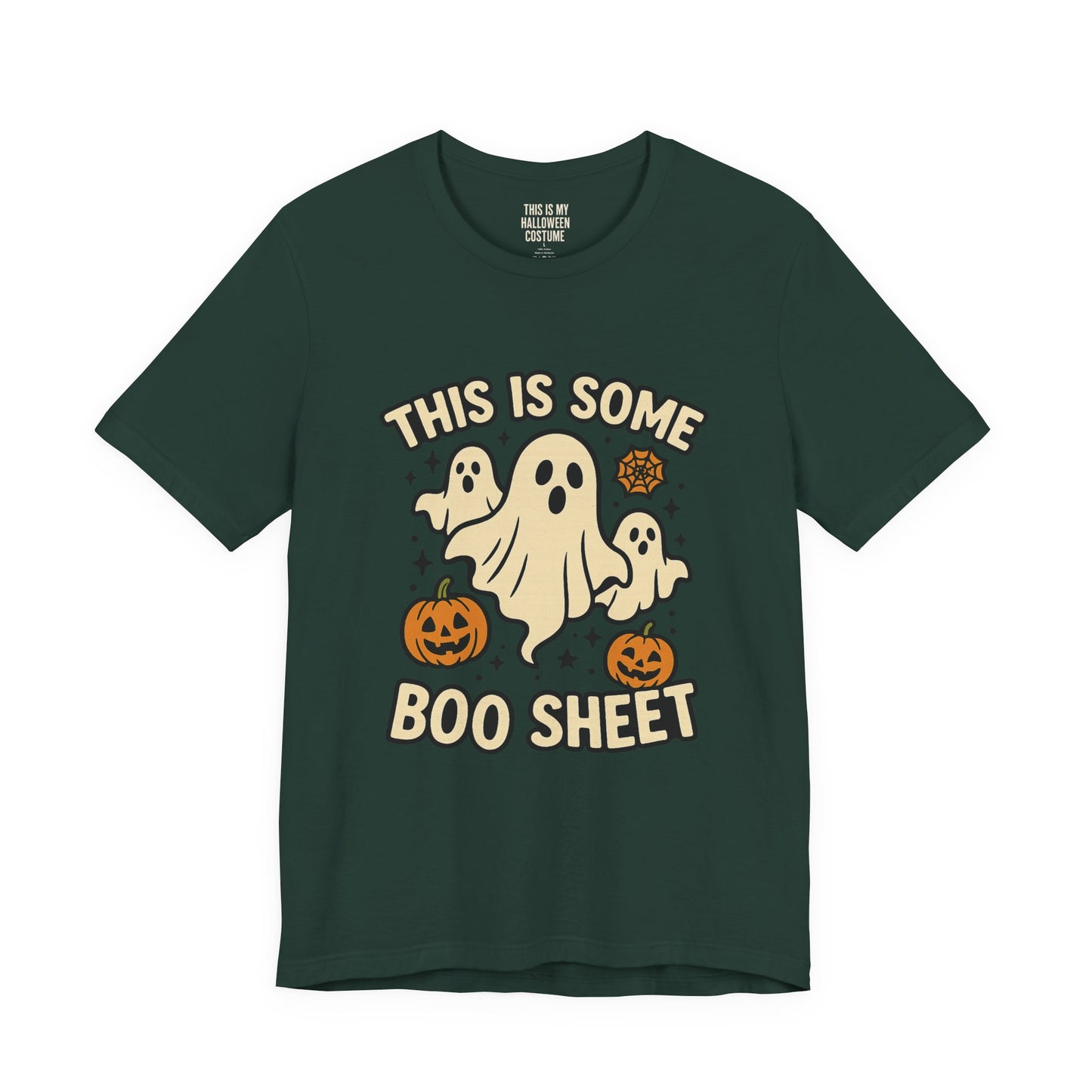 Boo Sheet T-Shirt, Funny Halloween Shirt, Unisex Tee