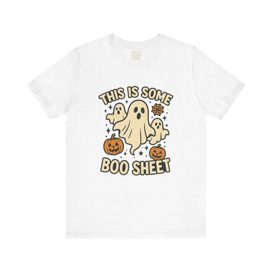 Boo Sheet T-Shirt, Funny Halloween Shirt, Unisex Tee