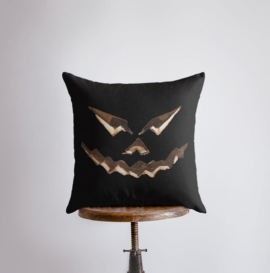 Spooky Jack O Lantern Pillow