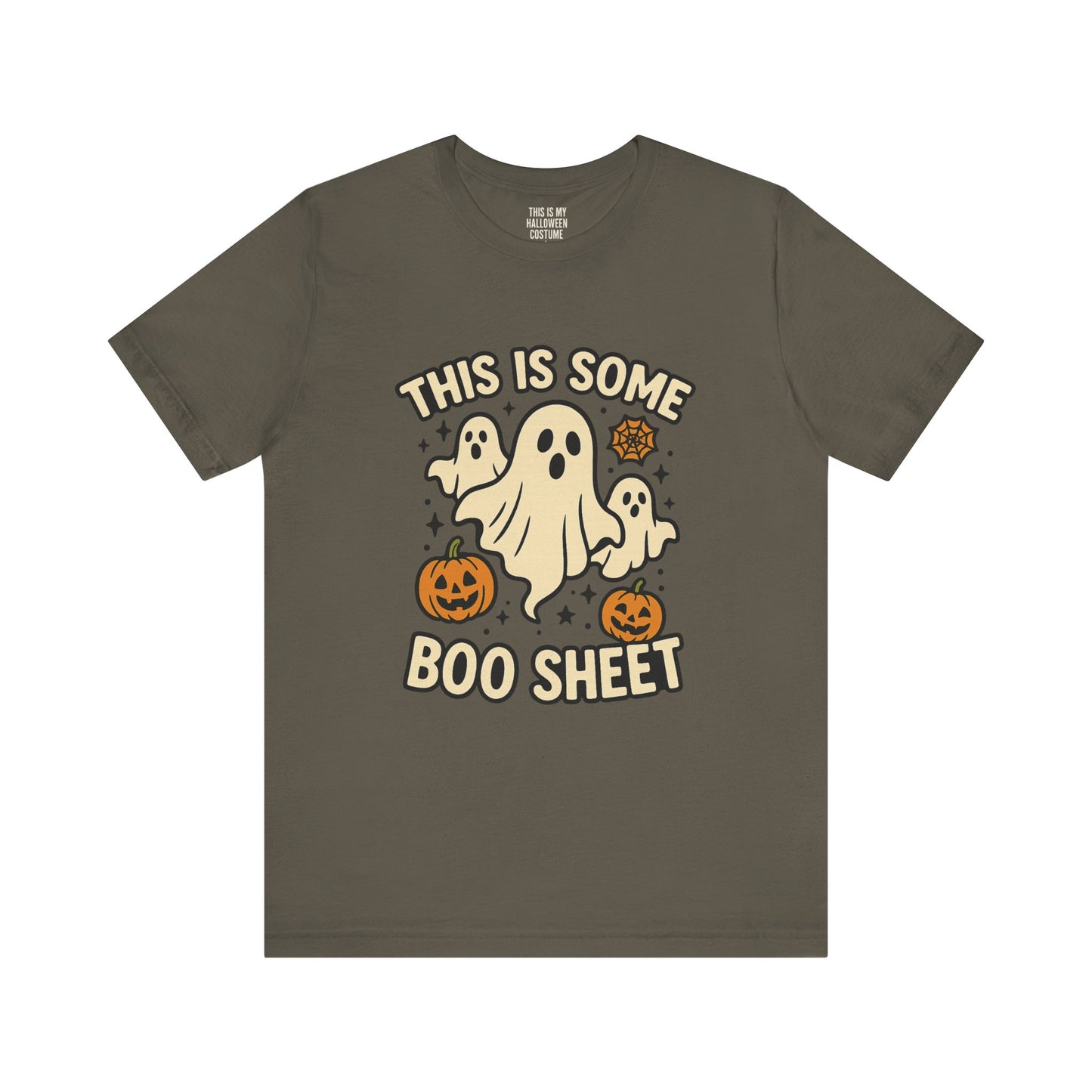 Boo Sheet T-Shirt, Funny Halloween Shirt, Unisex Tee