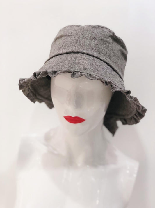 Macy Grey Bucket Hat