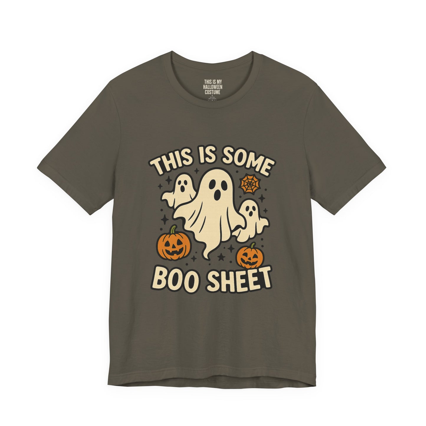 Boo Sheet T-Shirt, Funny Halloween Shirt, Unisex Tee