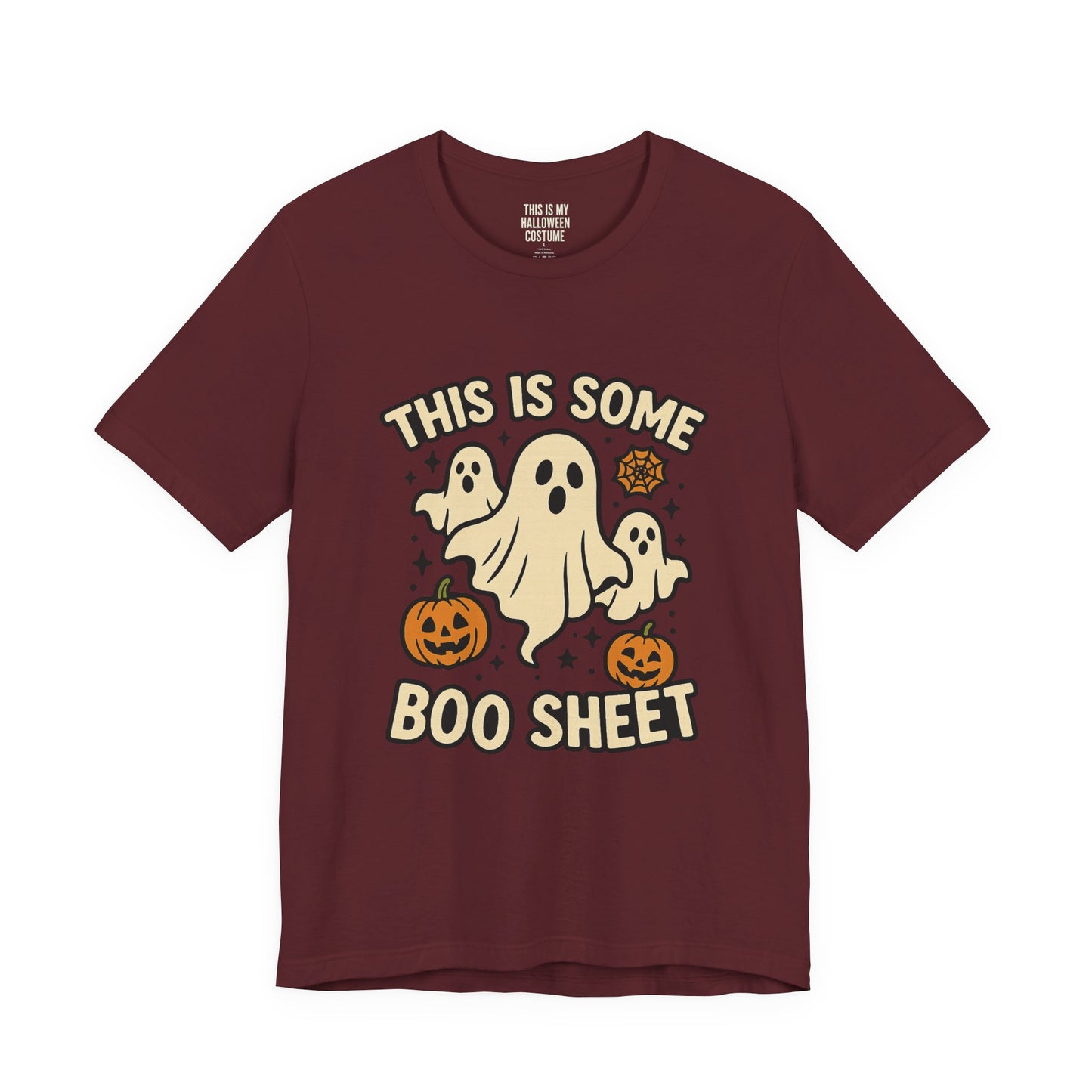 Boo Sheet T-Shirt, Funny Halloween Shirt, Unisex Tee