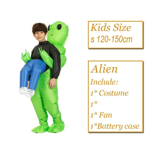 Inflatable Halloween Costume – Dinosaurs, Aliens, Cowboys & More!