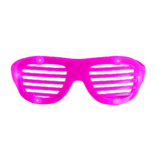 Blinkee 870030 LED Hip Hop Sunglasses, Pink