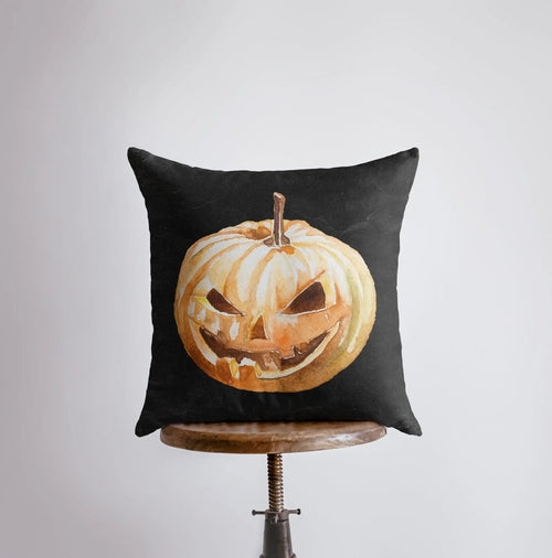 Mischievous Jack O Lantern Pillow