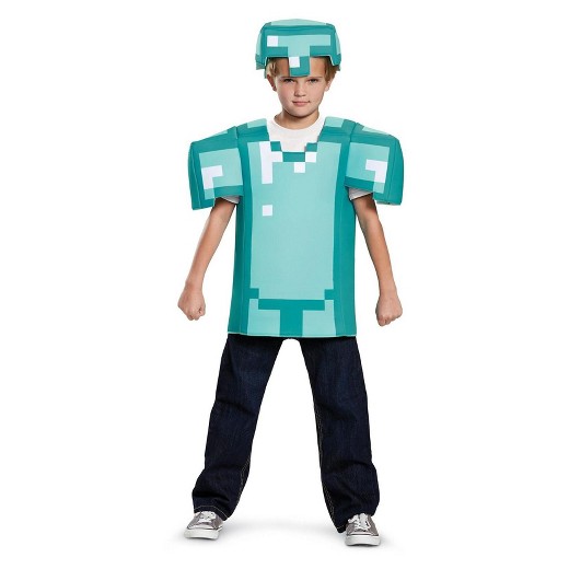 Minecraft Armor Classic Costume for 4-6 Years Kids Disguise DG65645L