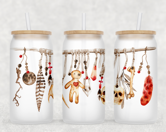 Bad Witch Glass Can Tumbler