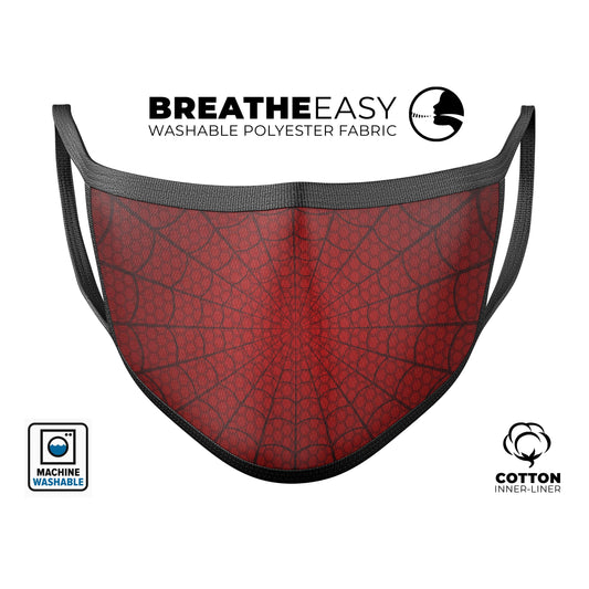 Spider Sense Web - Made in USA Mouth Cover Unisex Anti-Dust Cotton