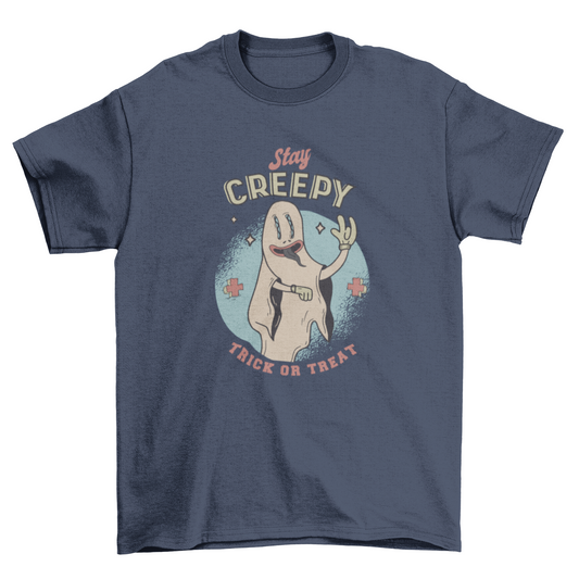 Stay creepy halloween t-shirt