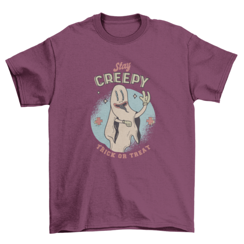 Stay creepy halloween t-shirt