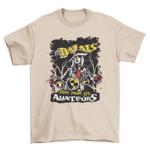 Witch french quote t-shirt