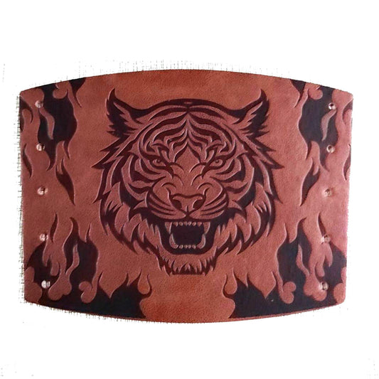 Tiger Bracelet Bracer Pu Leather Cuff Medieval Halloween Costume men
