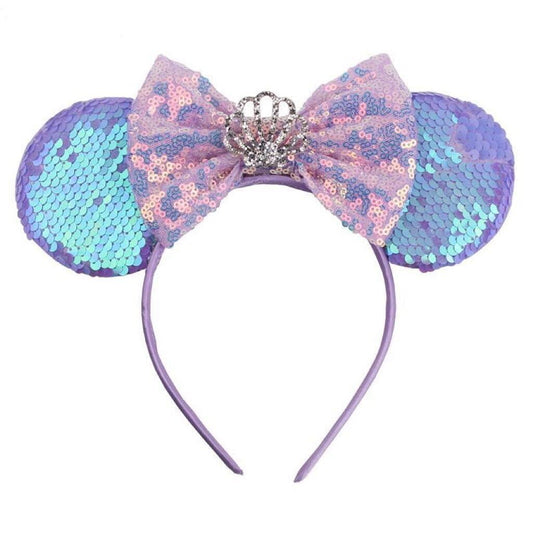 Sparkly Minnie Ears Headbands for Girls Women Cosplay Costume Princess