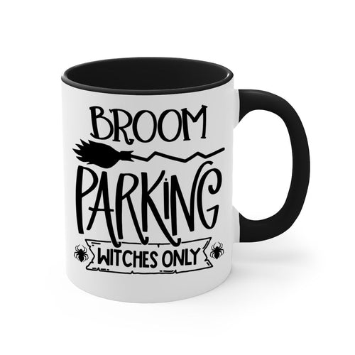 broom parking witches only 84#- halloween-Mug / Coffee Cup