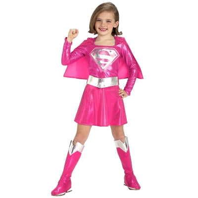 Pink Supergirl Toddler-Child Costume Size: Toddle Rubies Costumes 155988