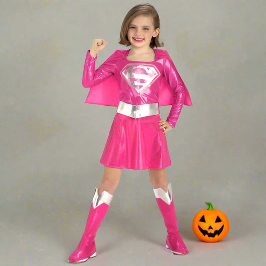 Pink Supergirl Toddler-Child Costume Size: Toddle Rubies Costumes 155988