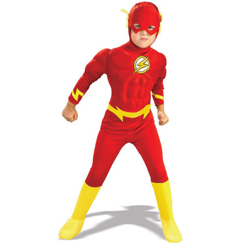 The Flash Muscle Chest Deluxe Child Costume Rubies Costume Co 21075