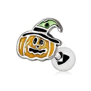 Halloween Pumpkin Cartilage Earring – Trendy Drop 2025 Edition