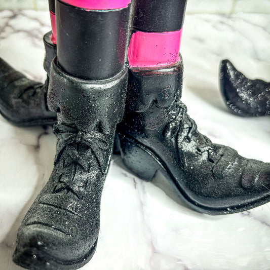 Wicked Witch Candle Holder Handmade Witch Decorations