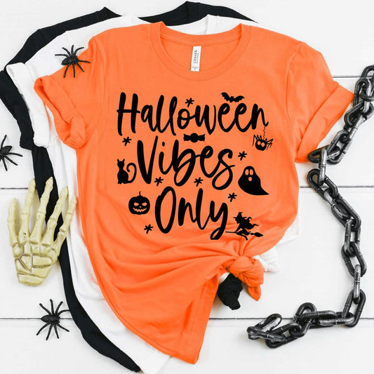 Halloween Vibes Only Halloween T-shirt – Trendy Drop 2025 Edition