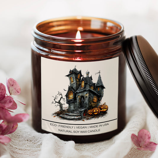 Haunted House Candle