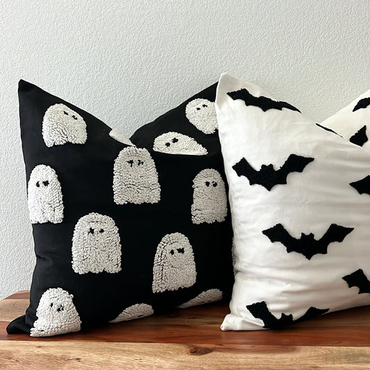 Halloween throw pillow cover, 20x20 inch – Trendy Drop 2025 Edition