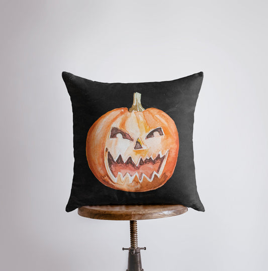 Mischievous Jack O Lantern Pillow