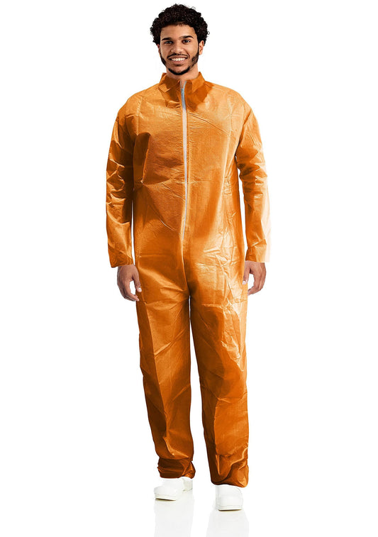 Disposable Coveralls for Men and Women 3X Large AMZ Medical Supply