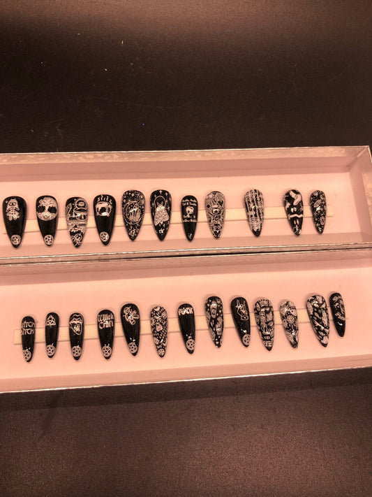 Witchy Press on nails