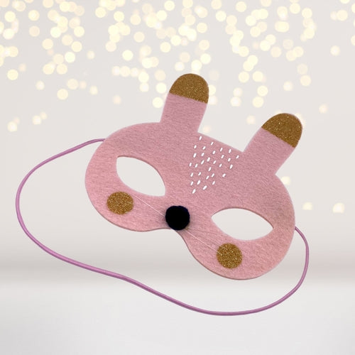 Kids Bunny Rabbit Felt Costume Mask, Bunny Costume Mask for Kids,