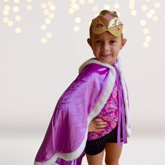 Kids Golden Masquerade Mask, Golden Bird Mask, Golden Animal Mask,